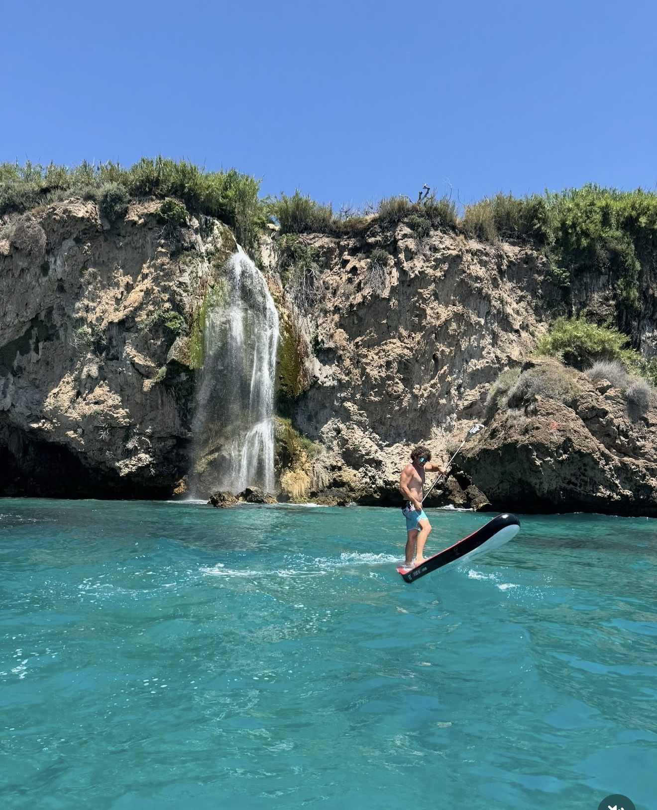 Paddle surf libre